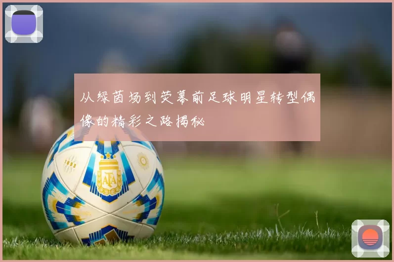 从绿茵场到荧幕前足球明星转型偶像的精彩之路揭秘